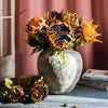 Artificial Flannel Sunflower Stem - RusticReach