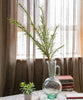 Artificial Faux Flax Grass Stem in Green 48" Tall - RusticReach