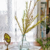 Artificial Flax Grass Stem in Yellow 46" Tall Faux - RusticReach