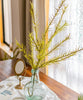 Artificial Flax Grass Stem in Yellow 46" Tall Faux - RusticReach