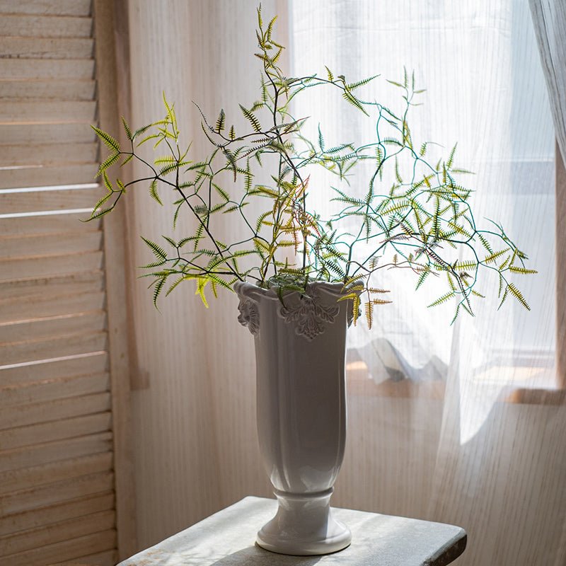 Artificial Faux Forked Fern Stem - RusticReach