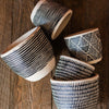 Geometric Art Concrete Flower Pot - RusticReach