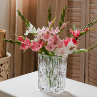 Faux Silk Artificial Gladiolus Flower Stem