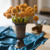 Faux Silk Artificial Craspedia Globosa Bundle Set 9" Tall - RusticReach