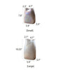 Gradient Color Art Glass Vase - RusticReach