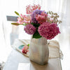 Gradient Color Art Glass Vase - RusticReach