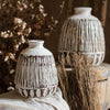 Handcrafted Ceramic Pottery Vase Brown - RusticReach