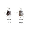 Handcrafted Ceramic Pottery Vase Brown - RusticReach
