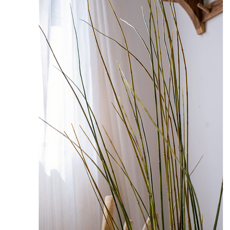 Artificial Faux Rough Horsetail Plant Long Stem 54" Tall - RusticReach