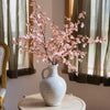 Impressionist Oncidium Orchid Stem in Pink 31" Tall - RusticReach