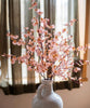 Impressionist Oncidium Orchid Stem in Pink 31" Tall - RusticReach