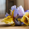 Faux Artificial Iris Flower Stem 31.5" Tall Silk - RusticReach