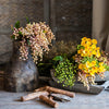 Faux Plant Linden Dilatatum Stem 17" Tall - RusticReach