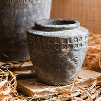 Ancient Maya Style Flower Pot