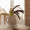 Artificial Millet Bundle in Dark Burgundy 19" Tall - RusticReach