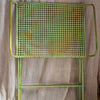 Green Farmhouse Metal Side Table - RusticReach