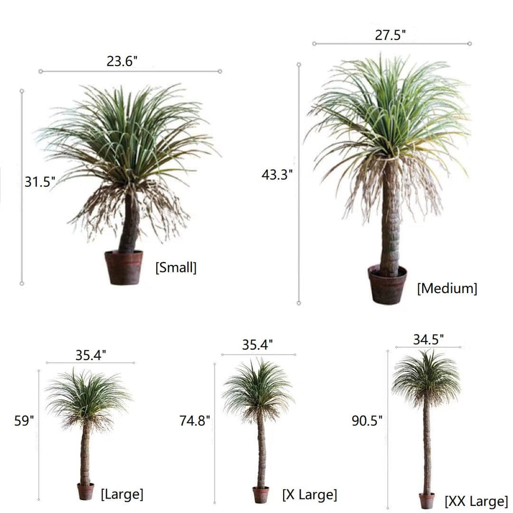 Moroccan Artificial Palm Tree In Pot - RusticReach