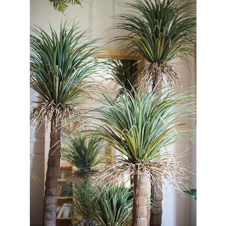 Moroccan Artificial Palm Tree In Pot - RusticReach