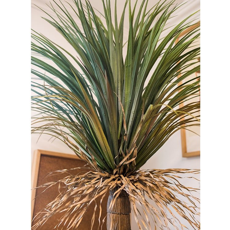 Moroccan Artificial Palm Tree In Pot - RusticReach