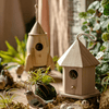 Natural Solid Wood Bird's Nest - RusticReach