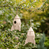 Natural Solid Wood Bird's Nest - RusticReach