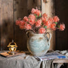 Faux Silk Artificial Pincushion Flower Stem 24" Tall - RusticReach