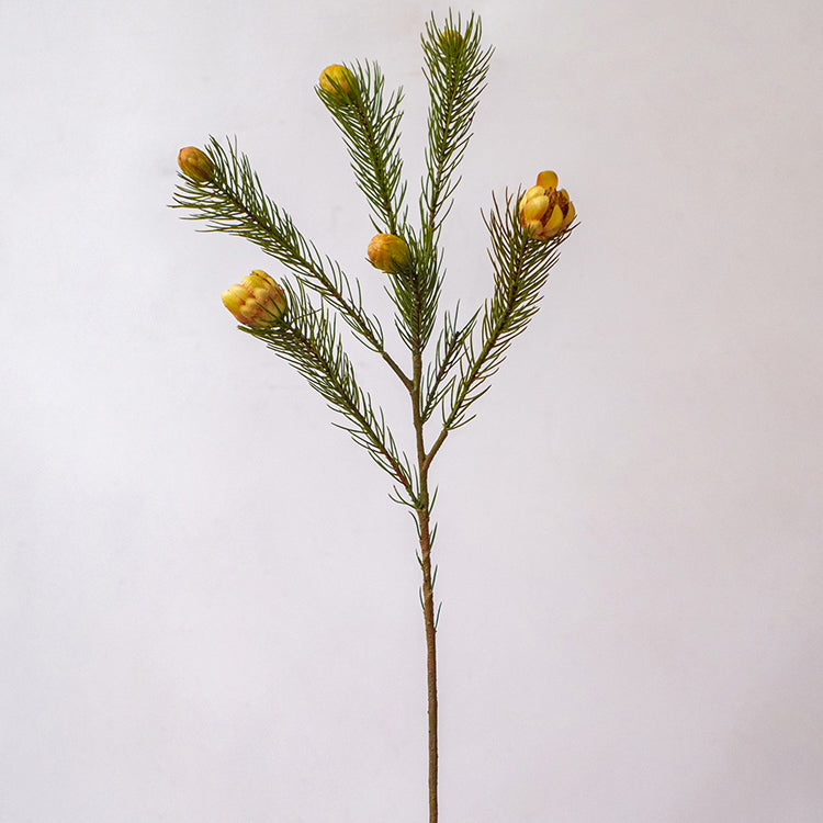 Artificial Pine Needle Flower Stem 26" Tall