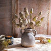 Artificial Poppy Fruit Bunch 10.6" Tall Silk Plant - RusticReach