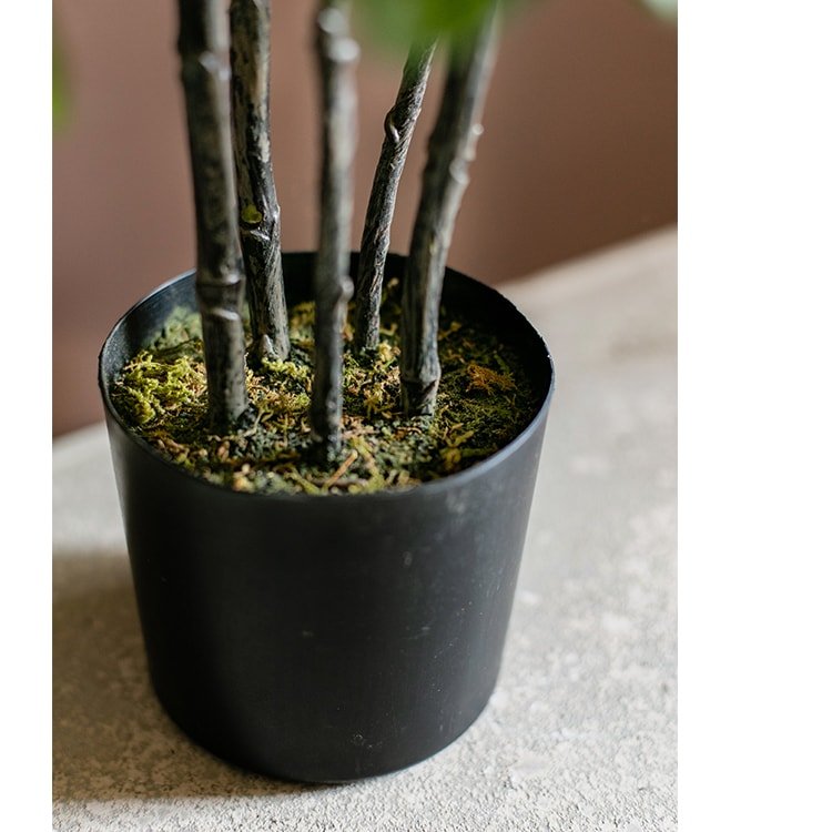 Artificial Potted Pilea Plant 26" Tall - RusticReach