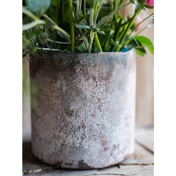 Rust Style Art Glass Vase - RusticReach