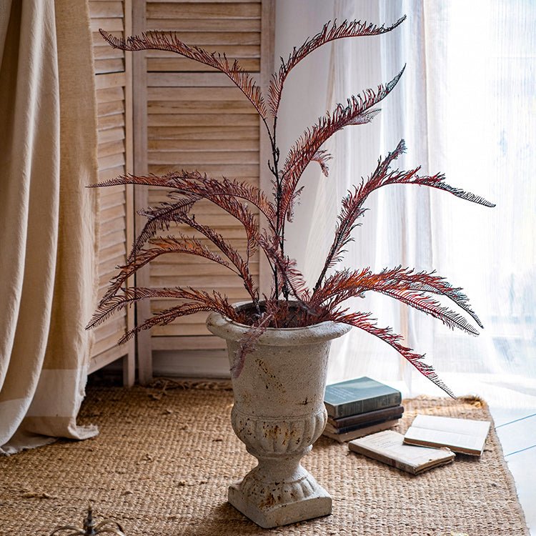 Tall Artificial Fern Leaf Stem 48" Faux - RusticReach