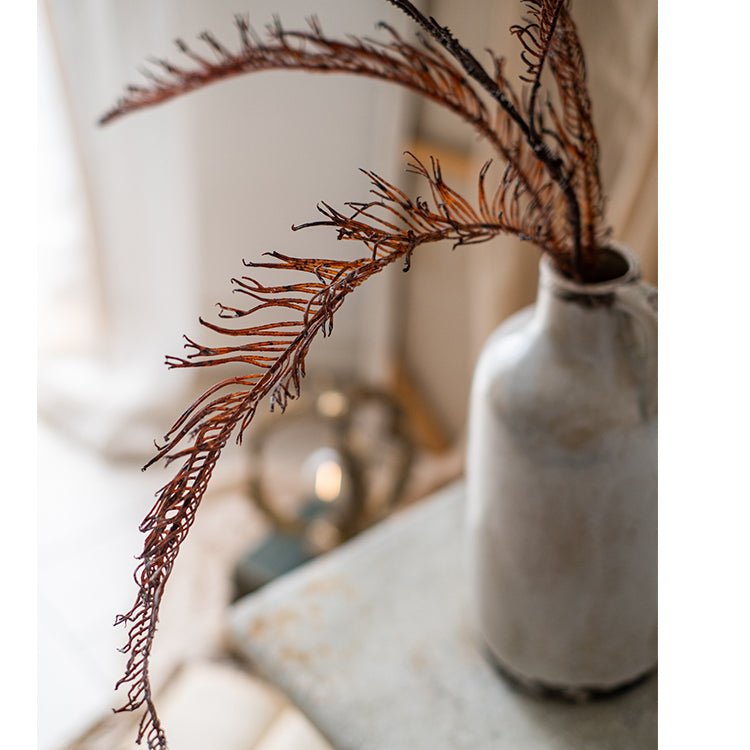 Tall Artificial Fern Leaf Stem 48" Faux - RusticReach
