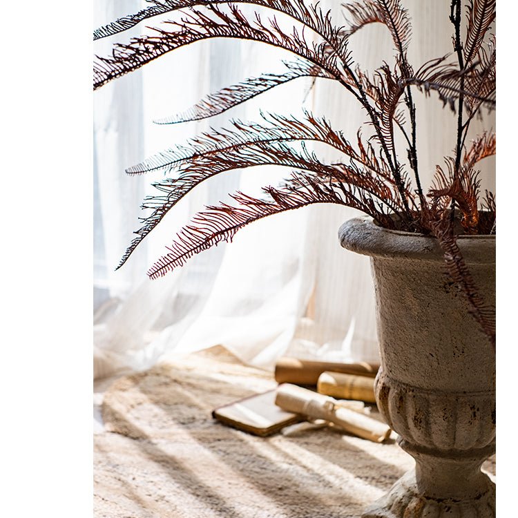 Tall Artificial Fern Leaf Stem 48" Faux - RusticReach