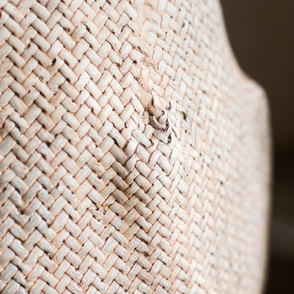 Ribbon Bag Style Concrete Garden Pot - RusticReach