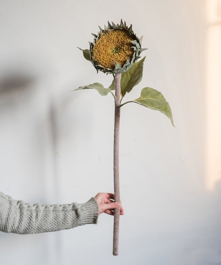 The Restoration Rustic Sunflower Stem - RusticReach