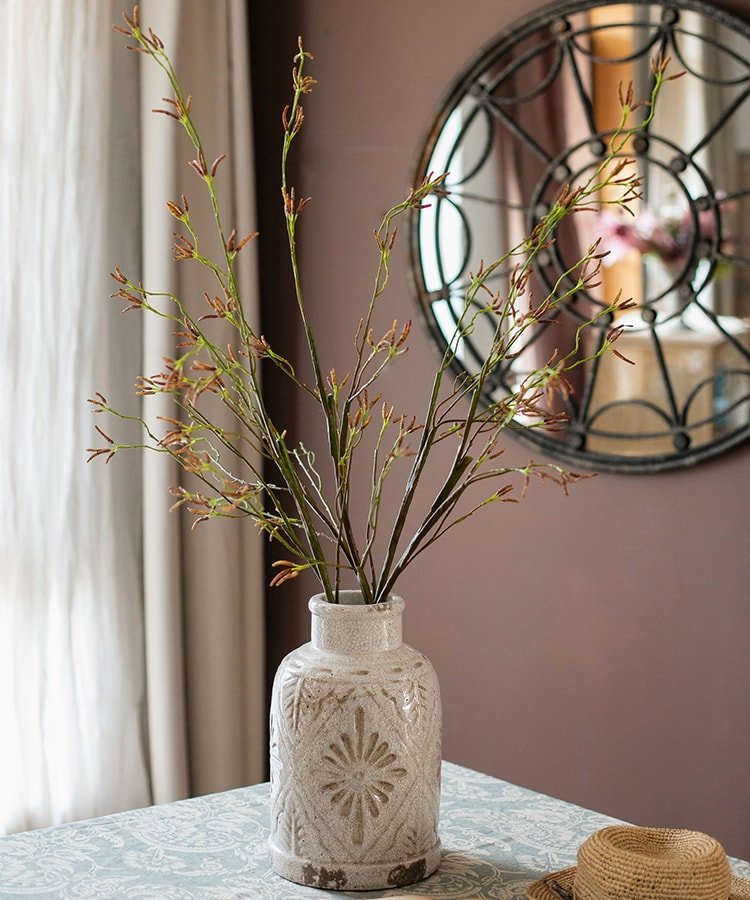 Artificial Japanese Zen Style Sedge Faux Stem 51.9" Tall - RusticReach