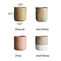 Natural Straw Basket in Different Colors