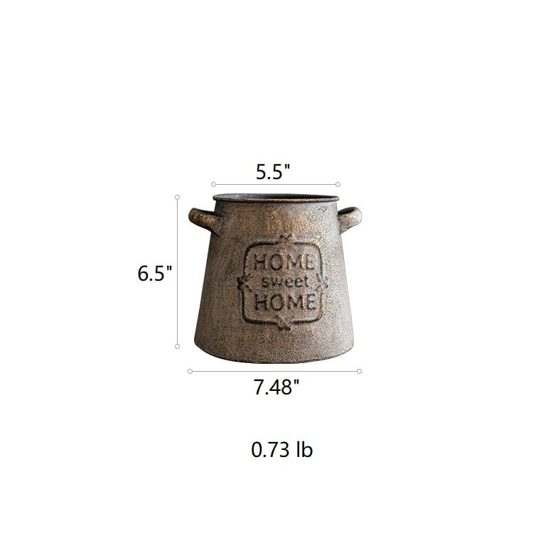 Restoration Sweet Home Flower Pot - RusticReach