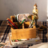 Solid Wood Desktop Organizer Small Organizer - RusticReach