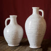 White Ceramic Vase Small Opening Vase - RusticReach