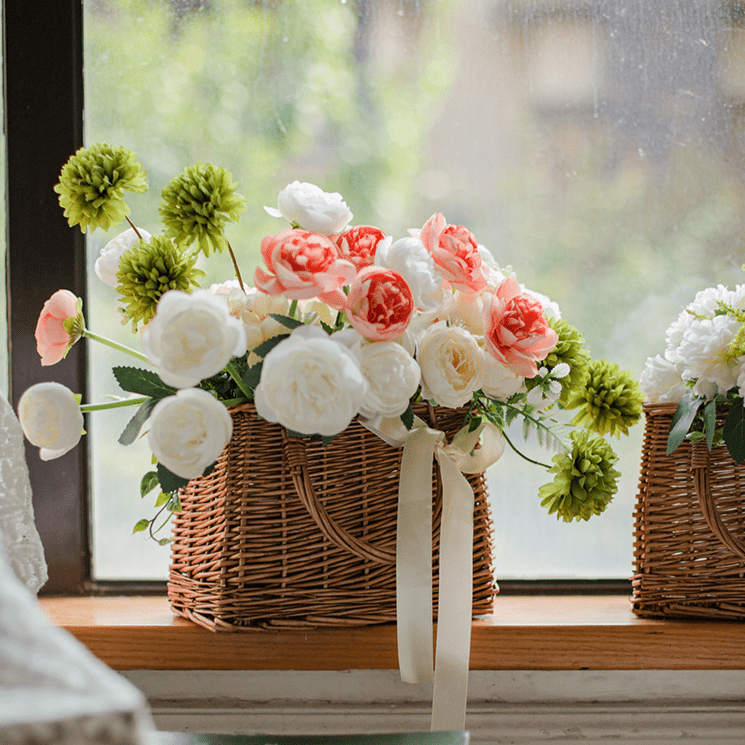 Willow Carry Basket Bag - RusticReach