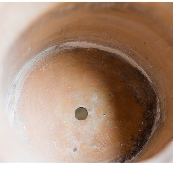 Willow Style Ribbon Concrete Flower Pot - RusticReach