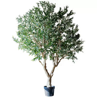 Extra Large Artificial Olive Tree 90" Tall