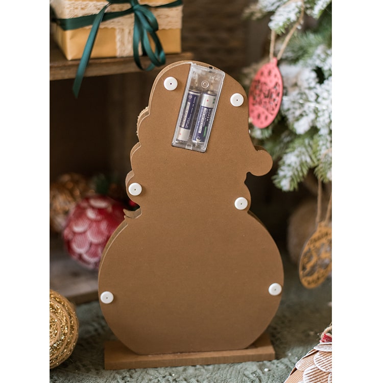 Christmas Decorative Wooden Light Box