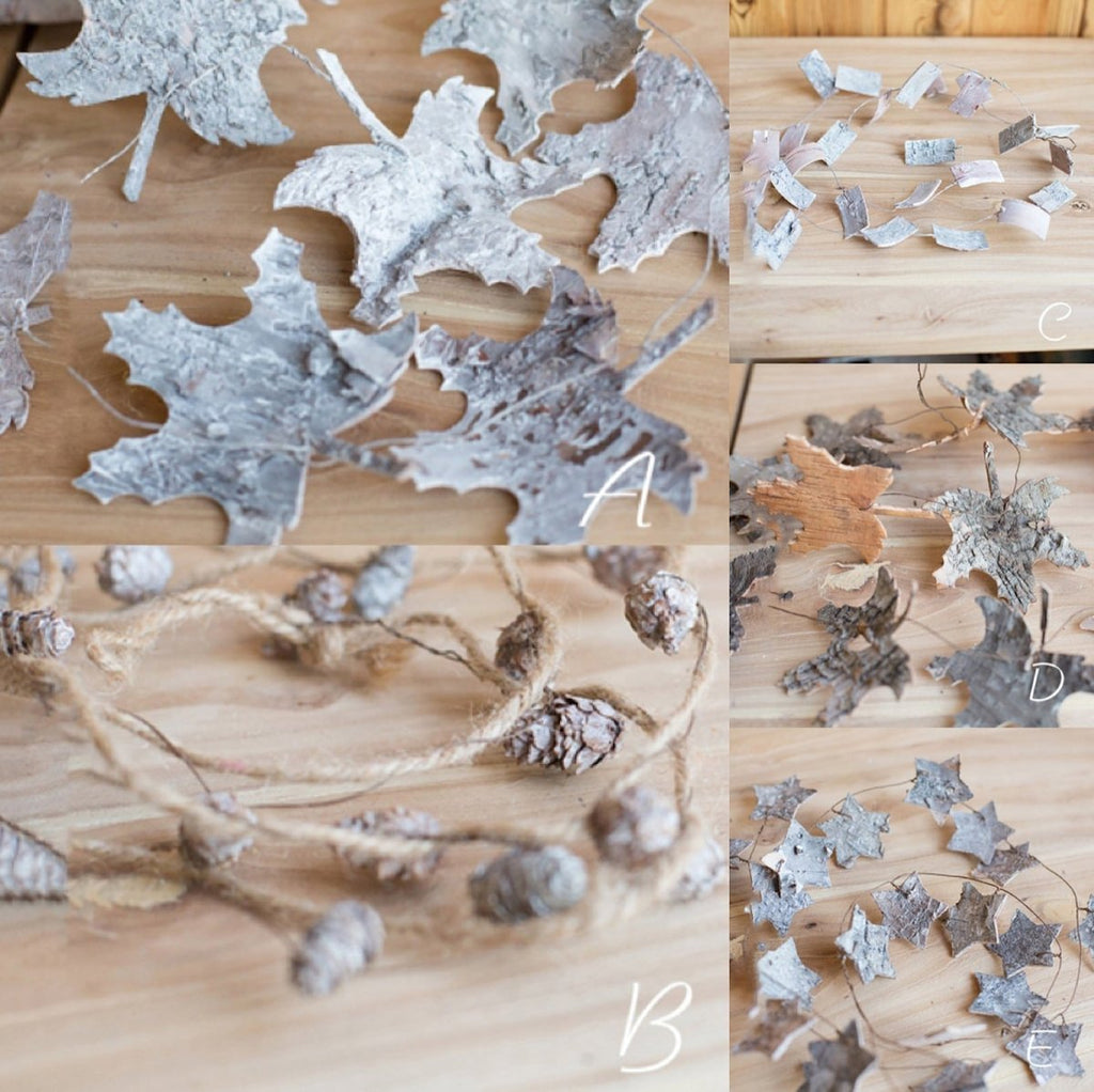 Christmas Decorative String in Various Shapes - RusticReach