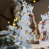 Christmas Desktop Decoration Figurines in Wood - RusticReach