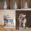 Christmas Desktop Decoration Figurines in Wood - RusticReach