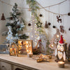 Christmas Desktop Decoration Figurines in Wood - RusticReach