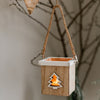 Christmas Tree Wood Box Candle Holder Ornament Randomly Picked - RusticReach