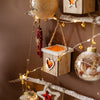 Christmas Tree Wood Box Candle Holder Ornament Randomly Picked - RusticReach